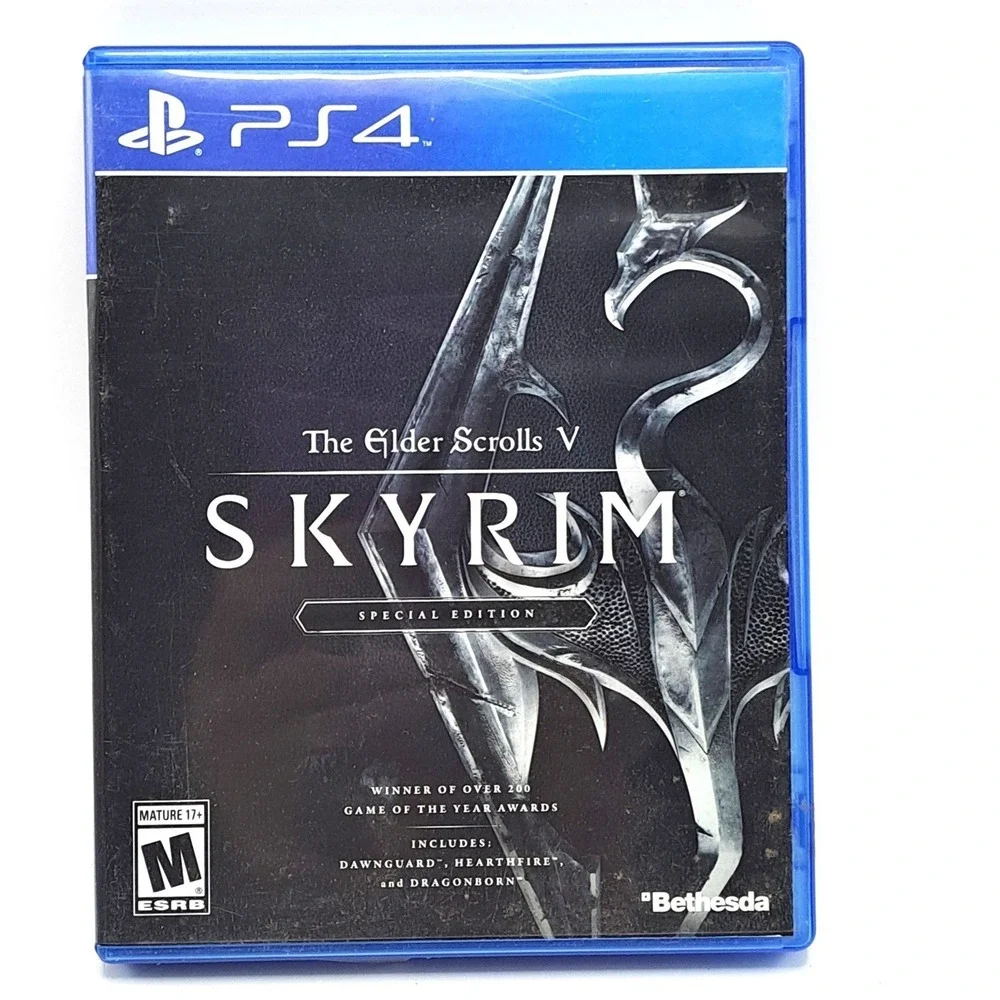 Skyrim Special Edition PS4 The Elder Scrolls V‎ Open World RPG Game Complete